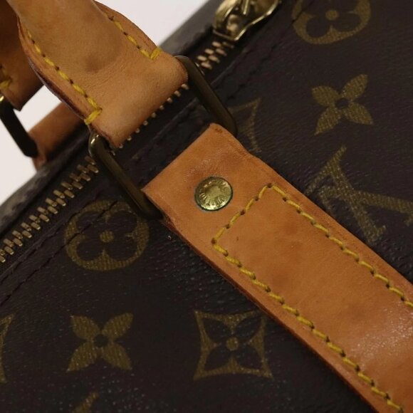 LOUIS VUITTON Monogram Keepall 45 Boston Bag M41428 LV Auth 126875 - Picture 9 of 14